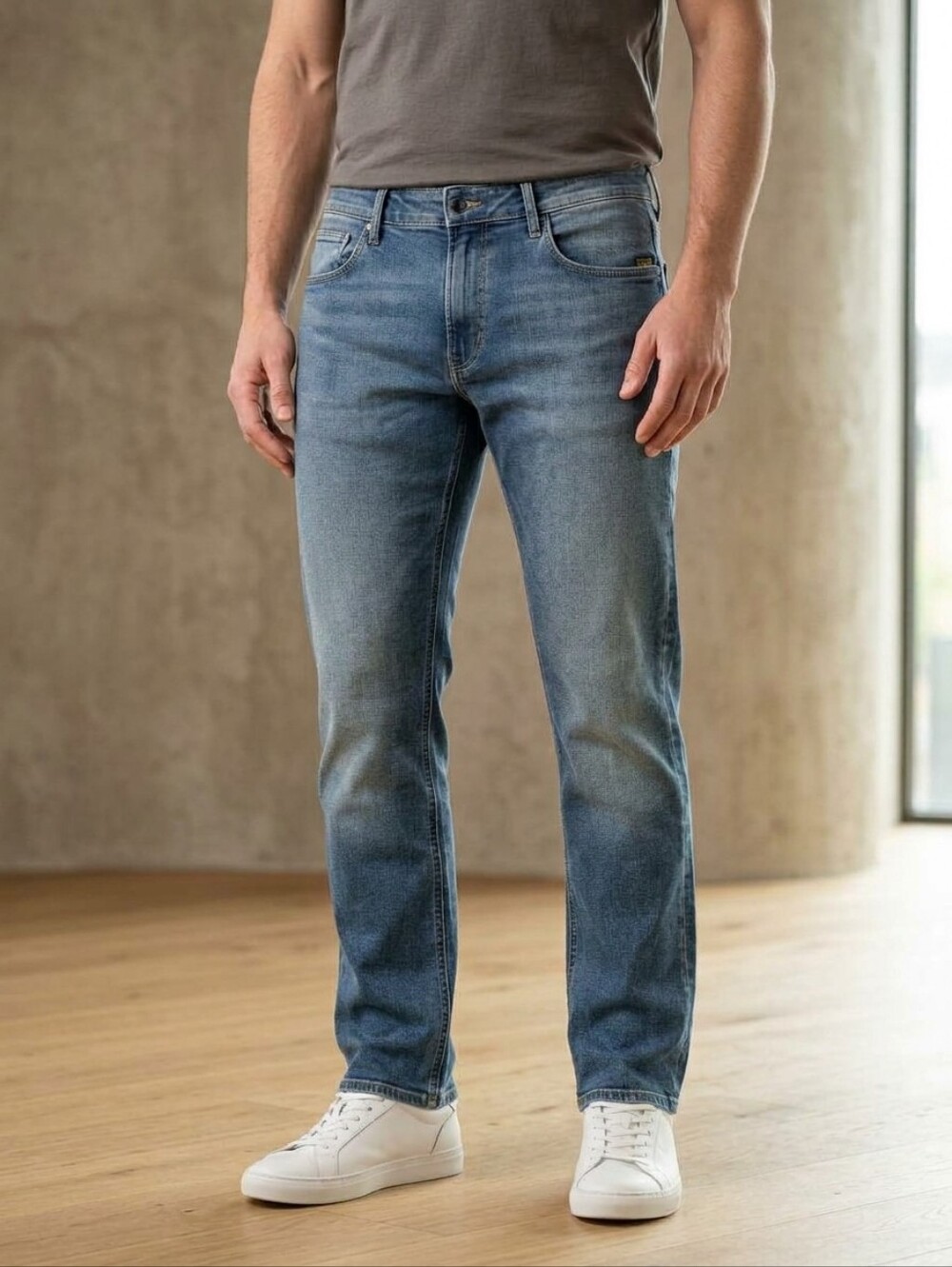 G-Star Men’s Blue Slim Straight Jeans